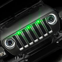 Pre-Runner Style LED Grill Light Kit for Jeep Wrangler JL