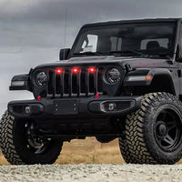 Pre-Runner Style LED Grill Light Kit for Jeep Gladiator JT