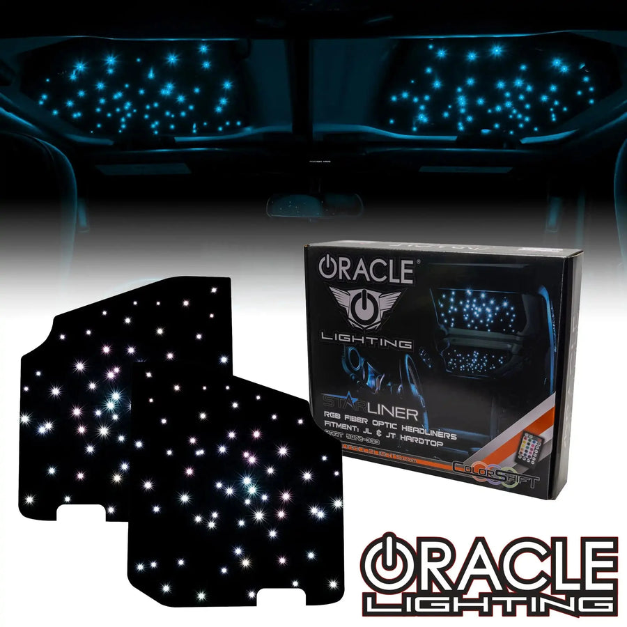 StarLINER ColorSHIFT Fiber Optic Hardtop Headliner for Wrangler JL and Gladiator JT