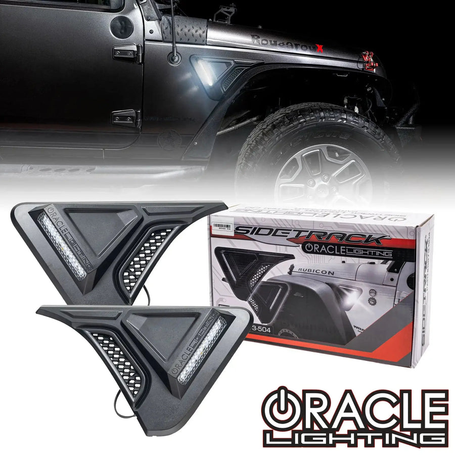 Sidetrack™ LED Fender Lighting System for Jeep Wrangler JK