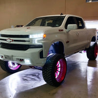 White Underbody Wheel Well Rock Light Kit.