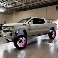 White Underbody Wheel Well Rock Light Kit.