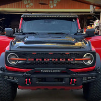 Integrated Windshield Roof LED Light Bar System for 2021+ Ford Bronco