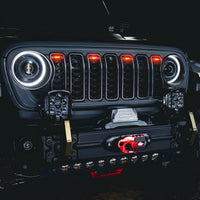 2024+ Jeep Wrangler JL/ Gladiator JT Pre-Runner Style LED Grill Light Kit