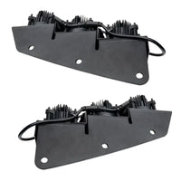 2021-2024 Ford Bronco Triple LED Fog Light Kit for Steel Bumper