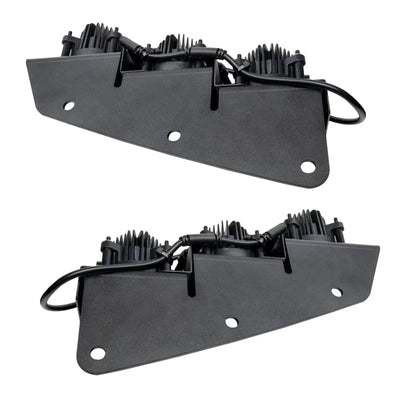 Top view of Ford Bronco Triple LED Fog Light Kit.