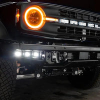 2021-2024 Ford Bronco ColorSHIFT Headlight Halo Kit w/DRL Bar - Base Headlights