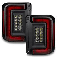 V2 | 2007-2017 Jeep Wrangler JK Flush Mount LED Tail Lights | Low-Profile Trail Protection