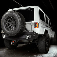 V2 | 2007-2017 Jeep Wrangler JK Flush Mount LED Tail Lights | Low-Profile Trail Protection