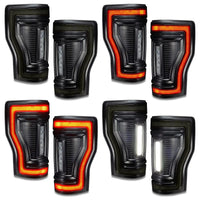 Flush Mount LED Tail Lights for 2017-2022 Ford F-250/350 Superduty