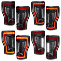 Flush Mount LED Tail Lights for 2017-2022 Ford F-250/350 Superduty