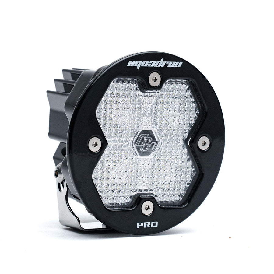 Squadron-R 2.0 Pro Black LED Auxiliary Light Pod Universal Clear Work/Scene Baja Designs