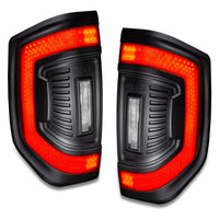 Angled view of Flush Style LED Tail Lights for 2014-2021 Toyota Tundra