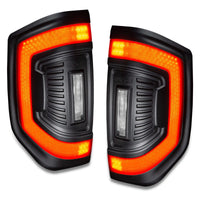Angled view of Flush Style LED Tail Lights for 2014-2021 Toyota Tundra