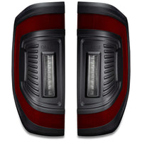 Angled view of Flush Style LED Tail Lights for 2014-2021 Toyota Tundra