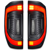 Angled view of Flush Style LED Tail Lights for 2014-2021 Toyota Tundra