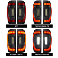 Flush Mount LED Tail Lights 2019-2026 GMC Sierra Sequential Turn Signals Halogen