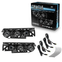 2021-2024 Ford Bronco Off Road LASER Auxiliary Lights + LED Fog Light Kit for Steel Bumper