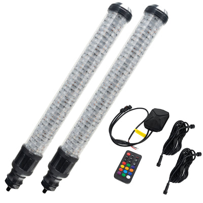 XTREME 2.5D Dynamic Plasma ColorSHIFT LED Whip 24” Length- BC2 - PRE-ORDER