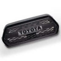 2016-2023 Gen 3 Toyota Tacoma TRD PRO Pre-Runner Style LED Grill Light Kit with four light mounts.