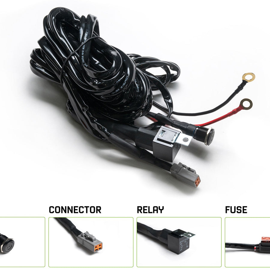 60 AMP Wire Harness w/ Switch & DTP Connector