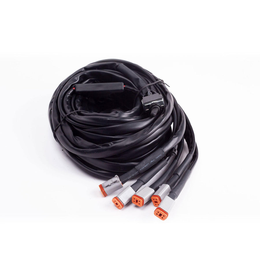 LP6, LP4 Wiring Harness - 5 Light Max Baja Designs