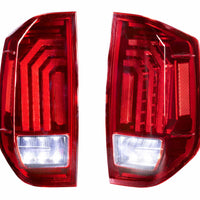 Morimoto XB LED Tail Lights: Toyota Tundra (14-21 / Red Lens / Set)