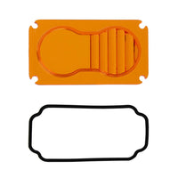 S2 Light Pod Lens Kit (Driving/Combo; Factory Amber) Baja Designs