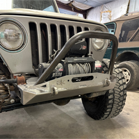 Front Diamond Series Stubby Bumper for Jeep TJ Wrangler (97-06)