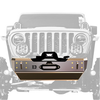 Gauntlet Front Bumper w/Winch Plate for Jeep JL/JT  (2018+)