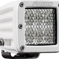 Rigid Industries Hybrid Specter Diffused Surface Mount White Housing D-Series Pro RIGID Industries