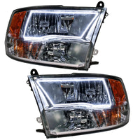 2009-2018 Ram Sport Pre-Assembled Headlights - Chrome