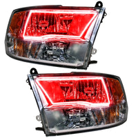 2009-2018 Ram Sport Pre-Assembled Headlights - Chrome