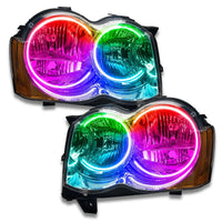 2008-2010 Jeep Grand Cherokee Pre-Assembled Headlights-Non HID