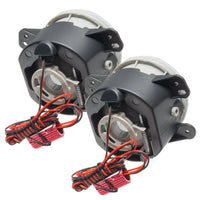 2007-2015 Jeep Wrangler Pre-Assembled Fog Lights - Dynamic ColorSHIFT