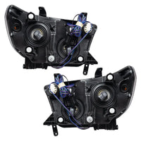 2007-2013 Toyota Tundra Pre-Assembled Halo Headlights - Chrome Housing
