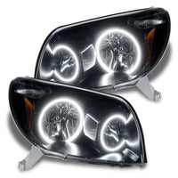 2003-2005 Toyota 4-Runner Pre-Assembled Halo Headlights - Black Housing - Non HID