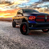 2009-2018 RAM 1500 Sport Pre-Assembled Headlights - Black Housing