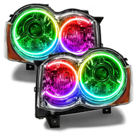 2008-2010 Jeep Grand Cherokee LED Headlight Halo Kit