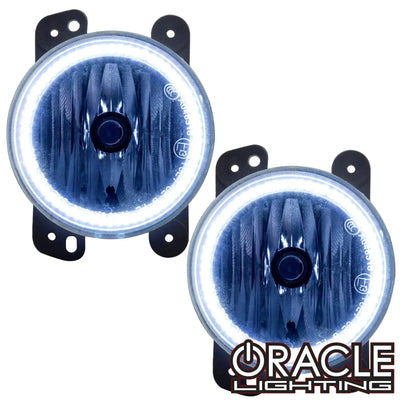 2007-2009 Jeep Wrangler JK Pre-Assembled Halo Fog Lights