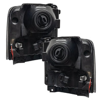 2005-2007 Ford F-250/F-350 Super Duty Pre-Assembled Halo Headlights - Black Housing