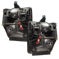 2008-2010 Ford F-250/F-350 Super Duty Pre-Assembled Halo Headlights - Chrome Housing