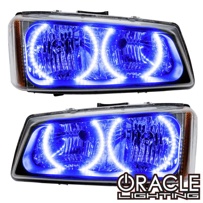 2003-2006 Chevy Silverado 1500/2500/3500 Pre-Assembled Headlights-ColorSHIFT