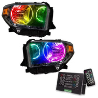 2014-2017 Toyota Tundra Pre-Assembled Halo Headlights - Dual Halo
