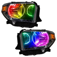 2014-2017 Toyota Tundra Pre-Assembled Halo Headlights - Dual Halo