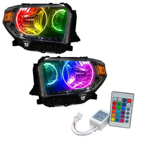 2014-2017 Toyota Tundra Pre-Assembled Halo Headlights - Dual Halo