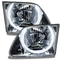 1997-2003 Ford F-150/F-250 Super Duty Pre-Assembled Halo Headlights - Chrome Housing