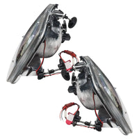 1997-2003 Ford F-150/F-250 Super Duty Pre-Assembled Halo Headlights - Chrome Housing