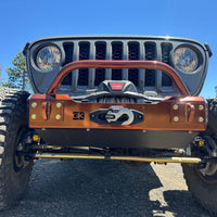 Gauntlet Front Bumper w/Bull Bar Tube for Jeep JL/JT  (2018+)
