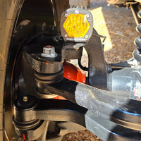 Universal DIY Steerable Knuckle Light Mounts